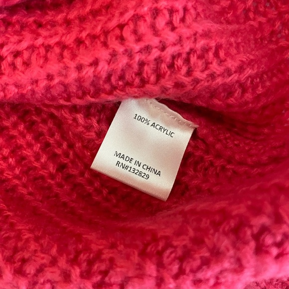 Lovers + friends size Medium Pink sweater DragonFruit - Picture 8 of 8
